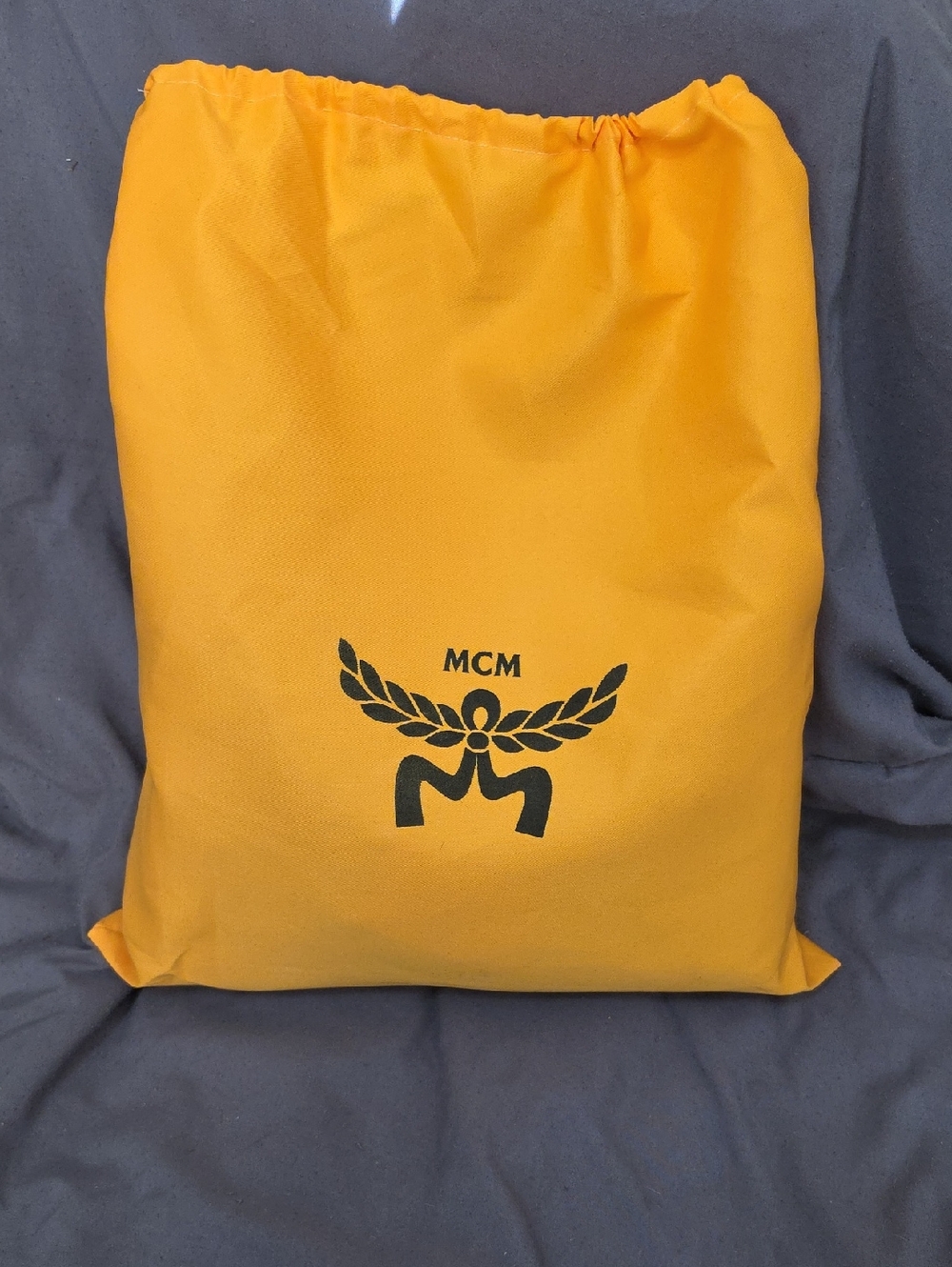 NWOT AUTHENTIC International MCM Cognac Logo Visetos Barrel Shoulder Bag - Picture 12 of 12